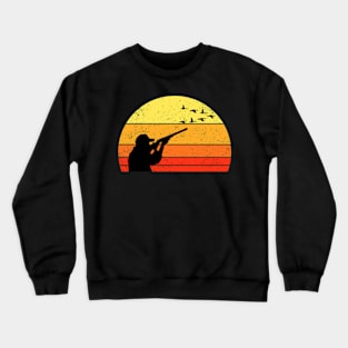 Bird Hunting for Hunter Men Crewneck Sweatshirt